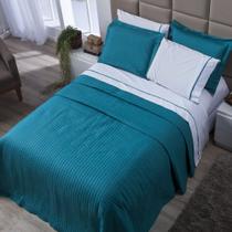 Cobre Leito cama Queen Versatile Micropercal 3 Peças 400 fios