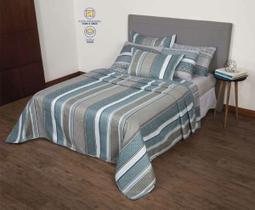 Cobre Leito Casal King Dupla Face 03 Peças Pronta Entrega Cobre Leito Casal King Dupla Face 03 Peças Pronta Entrega