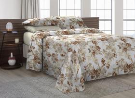 Cobre Leito Casal Padrão Com Fronhas Piquet Algodão 3 Peças