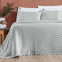 Cobre Leito Casal Queen 3 Peças - Coleção Nobless