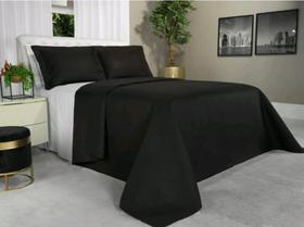 Cobre leito casal ultrasonic preto Cobre leito casal ultrasonic preto