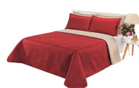 Cobre leito Cobertor 2 travesseiros quarto casal 2,60x2,40
