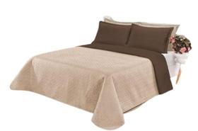 Cobre leito Cobertor 2 travesseiros quarto casal 2,60x2,40