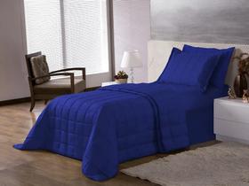 Cobre Leito Colcha Basic Solteiro 2 Peças ul-Royal