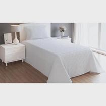 Cobre Leito Colcha Branca Kit Classic Delicato Solteiro Cobre Leito Colcha Branca Kit Classic Delicato Solteiro