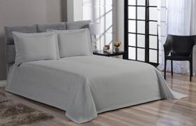 Cobre Leito Colcha Cama Solteiro Piquet Algodão 2 Pças Hotel Cobre Leito Colcha Cama Solteiro Piquet Algodão 2 Pças Hotel