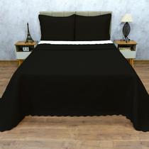 Cobre Leito Colcha Camili Super King 3 pçs Matelado Dupla Face