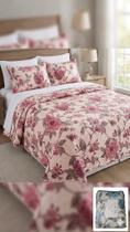 Cobre leito colcha capri 3 pecas boutis dupla face matelado estampado porta travesseiros conjunto de roupa de cama maci Cobre leito colcha capri 3 pecas boutis dupla face matelado estampado porta travesseiros conjunto de roupa de cama maci