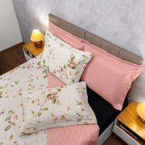 Cobre Leito Colcha Lorena King Super King 3 pçs Matelado Ultrassônico Dupla Face