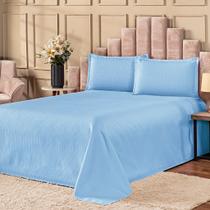 Cobre Leito Colcha Piquet Liso Atenas Queen 3 Peças Cobre Leito Colcha Piquet Liso Atenas Queen 3 Peças