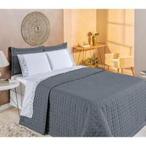 Cobre Leito Copacabana Casal 3pçs - Casa Lume Cobre Leito Copacabana Casal 3pçs - Casa Lume