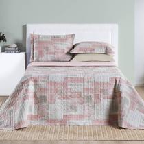 Cobre Leito Cotton Select Casal Padrão 03 Peças - Quadri Cobre Leito Cotton Select Casal Padrão 03 Peças - Quadri