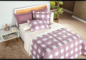 Cobre Leito Dupla Face 200 Fios Dolce Vita Solteiro 02 Peças