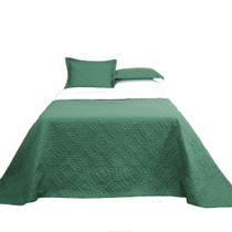 Cobre Leito Elegance King 3 Pecas - Verde as