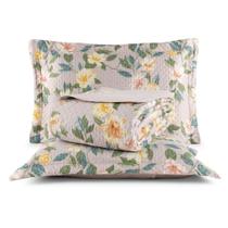 Cobre Leito Estampado Tamanho Queen Colcha Boutis Dupla Face Cobre Leito Estampado Tamanho Queen Colcha Boutis Dupla Face