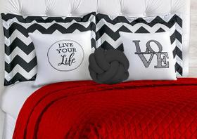 Cobre Leito Isabela Casal Olivia Enxovais 08 Peças Vermelho