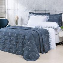 Cobre Leito + Jogo de Cama 7 Peças Queen Percal 200 Fios Mistral 100% Algodão - Topázio Cobre Leito + Jogo de Cama 7 Peças Queen Percal 200 Fios Mistral 100% Algodão - Topázio