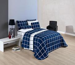 Cobre Leito King Austin 3Pçs Dupla Face Micropercal 200 Fios Várias Cores