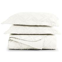 Cobre Leito King Aveline Micropercal 300 Fios 3 Peças - Off White