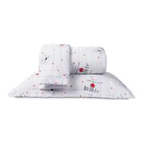 Cobre Leito King Essencialle Estampado 150 Fios 3 Peças - Dorameira Cobre Leito King Essencialle Estampado 150 Fios 3 Peças - Dorameira
