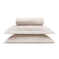 Cobre Leito King Linenn 3 Pçs 260x280cm Toque de Linho Appel Cobre Leito King Linenn 3 Pçs 260x280cm Toque de Linho Appel