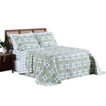 Cobre Leito King Spring Micropercal 100% Poliéster - York