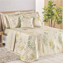 Cobre Leito King Top Line Estampado 180 Fios 3 Peças - Natives