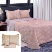 Cobre Leito La Noblesse Queen 3 Peças Toque Extramacio