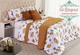 Cobre Leito Malha Ravena Super king 3 peças