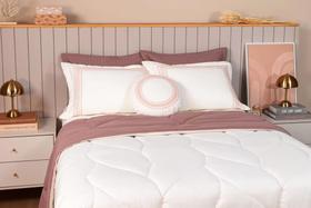 Cobre leito marbelladupla face 4pçs Queen 2,60 x 2,80 Cobre leito marbelladupla face 4pçs Queen 2,60 x 2,80