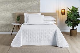 Cobre leito para cama king cobre leito de Qualidade 200 fios Percal 100% Algodão cobre leito king 03 peças