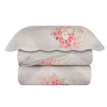 Cobre-Leito Patchwork Ultrassonic Lena Queen Dupla-face Sultan 3 peças