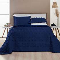 Cobre Leito Poppy Queen 03 Peças Micropercal 300 Fios