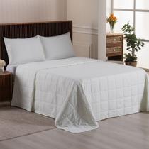 Cobre Leito Queen 400 Fios Dupla Face Matelado 03 Peças Speciale