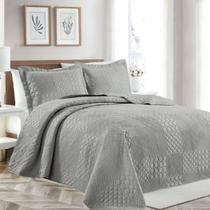 Cobre Leito Queen 600 Fios Bela Padrão Geometrico 100% Algodão Antialergico Confortavel Toque Suave Macio Aconchegante
