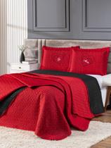 Cobre leito Queen Apaixonados Te Amo 3 peças Premium