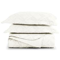 Cobre Leito Queen Aveline Micropercal 300 Fios 3 Peças - Off White