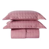 Cobre Leito Queen Basic 300 Fios 7 Peças - Rose Garden Cobre Leito Queen Basic 300 Fios 7 Peças - Rose Garden