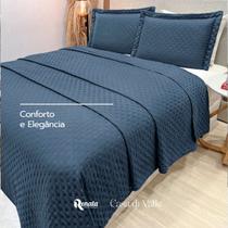 Cobre Leito Queen Colcha Percal 400 Fios Toque De Pluma Luxo