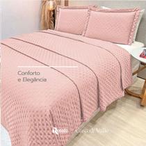 Cobre Leito Queen Colcha Percal 400 Fios Toque De Pluma Luxo