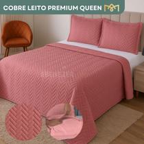 Cobre Leito Queen Padrão Imperium Luxo 2,20x2,40 e 2 Porta Travesseiro Envelope Matelado Toque Macio Premium Cobre Leito Queen Padrão Imperium Luxo 2,20x2,40 e 2 Porta Travesseiro Envelope Matelado Toque Macio Premium