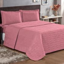 Cobre Leito Queen Padrão Imperium Luxo 2,20x2,40 e 2 Porta Travesseiro Envelope Matelado Toque Macio Premium