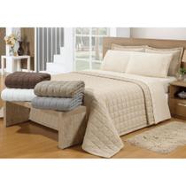 Cobre Leito Queen Soft Areia Valle Enxovais 2 peças