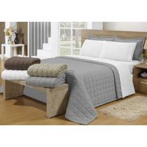 Cobre Leito Queen Soft Cinza Valle Enxovais 2 peças Cobre Leito Queen Soft Cinza Valle Enxovais 2 peças