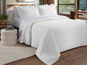 Cobre Leito Serena Branco Corttex