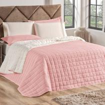 Cobre Leito Sherpa Casal Frio Queen 3 peças
