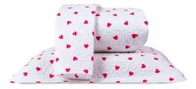 Cobre Leito Solteiro 180 Fios com Porta travesseiro Basic