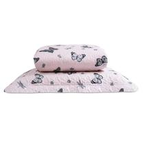 Cobre Leito Solteiro 2 Peças Basic Estampado 180 Fios