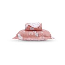 Cobre Leito Solteiro 2 Peças Matelado Estampado