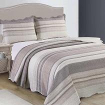 Cobre-leito Solteiro Bouti de Microfibra Ultrasonic Estampada + 1 Porta-travesseiro Austro - Camesa